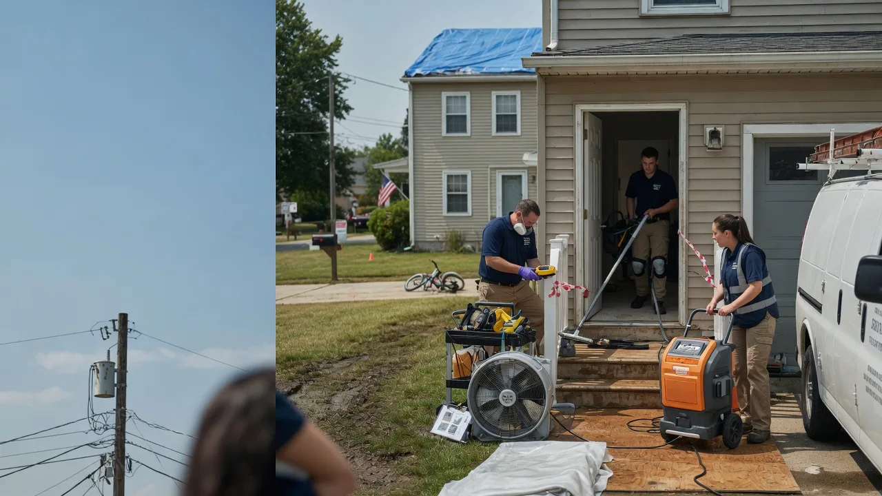 Water Damage Repair in Hobart, IN near me
